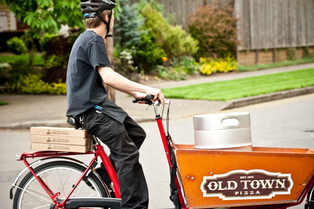 Portland Brewery Delivering Beer on Bikes