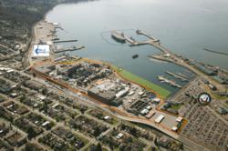 Everett Waterfront Industrial Property - Aerial