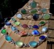 A sample of Santa Cruz Sea Glass creations