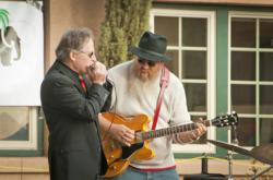 Photo by Nancy Robbins: Deja Blue performs at Appellation California. They'll be kicking off the popular Friday Nights Live summer concert series at Appellation California on May 4.