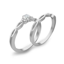 1 Carat Heart Shape Diamond Engagement Ring on JewelOcean.com