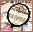 Old Paper Stock and Bond Certificates Can Have Value as a Redeemable or Collectible Security, According to Old Company Stock Research Service