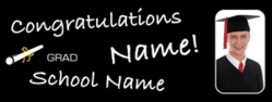 Graduation Vinyl Banner