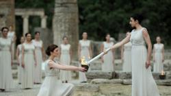 Olympic Flame for the London 2012 Games is lit in Ancient Olympia