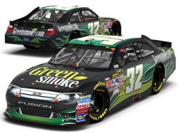 Green Smoke Sponsors TJ Bell in the Sprint Cup Series Coca Cola 600