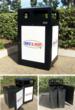 Patent Issued on Combined Trash and Recycling Receptacle