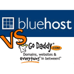 BlueHost VS GoDaddy