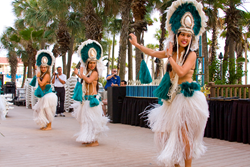Polynesian Dance Show, Holiday Inn Resort, Panama City Beach