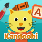 Gato is the cat featured in Kandoobi Animales en Español mobile app for children.