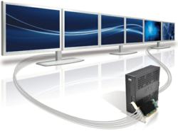 Drive up to Six Monitors from a Single Thin Client