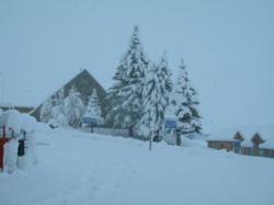 Current snowfall in Las Lenas