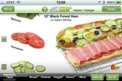 Subway Ordering App for Orange County, CA