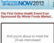 Future of health Now - homepage