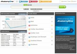 AnatomyOne Student Dashboard