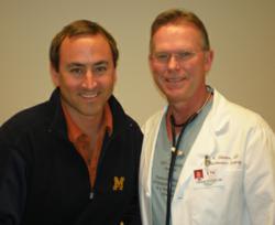 Dr. Vaughn Starnes with Adam Pick, founder of HeartValveSurgery.com