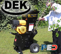 dek wood chipper, dek wood chippers, dek chipper, dek chippers
