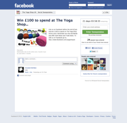 Wishpond Social Offers Facebook application
