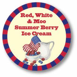 New Red, White and Moo Summer Berry Ice Cream