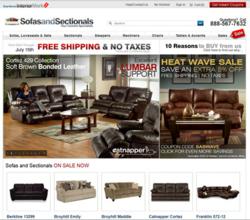 Sofas And Sectionals Redesigned Home Page