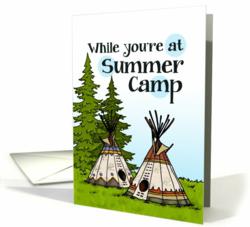 Summer Camp Greeting Card
