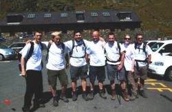 Plumbs Employees on Completeing the Three Peaks Challenge