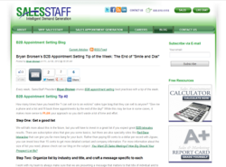 B2B Appointment Setting Blog