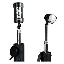 Nomad 360 (left) and Nomad Prime (right) as area / scene lights