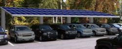 6 Bay Solar Charging Station
