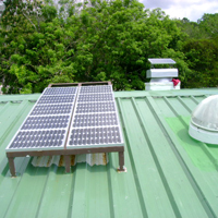 Attic Breeze fan installed in Guatemala
