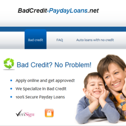 Payday Loans with Bad Credit \u2013 Fast New Online Comparisons Service
