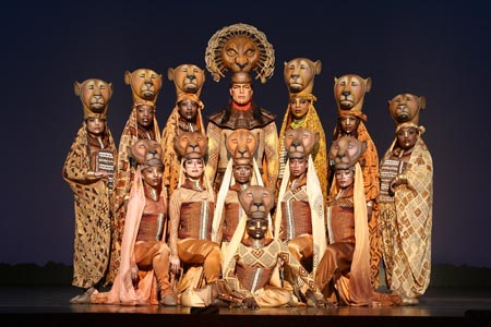 Image result for lion king on broadway photos trickster