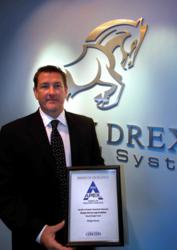 APEX Award goes to Steve Schebesch of Morgan Drexen for company logo design