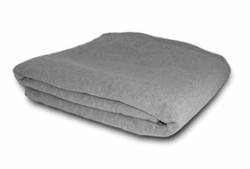 Heather Grey Sweatshirt Blanket