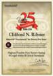 Clifford Ribner Receives 'AV Preeminent' Rating from...