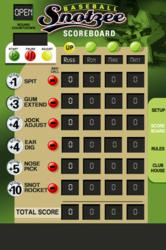 Baseball MLB scorekeeping game