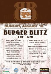 Burger Blitz Flyer