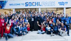 Jacques Rogge Tastes the Atmosphere of the Sochi Games