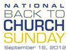 Back to Church Sunday logo