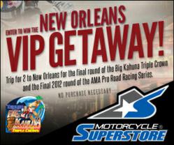 Motorcycle-Superstore.com Triumph Big Kahuna New Orleans VIP Getaway Sweepstakes