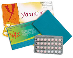 yaz birth control medication