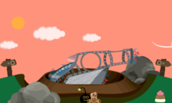 Broken spaceship, Furdiburb the virtual pet, and teddy bear