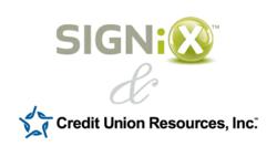 SIGNiX and Credit Union Resources, Inc.
