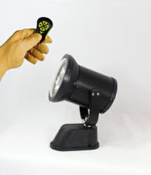Vehicle Mounted Spotlight with 360000-cp and remote control key fob