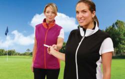 The Otter Company all-new 2013 women's golf vests.