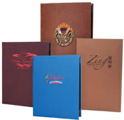 KNG Casebound menu covers