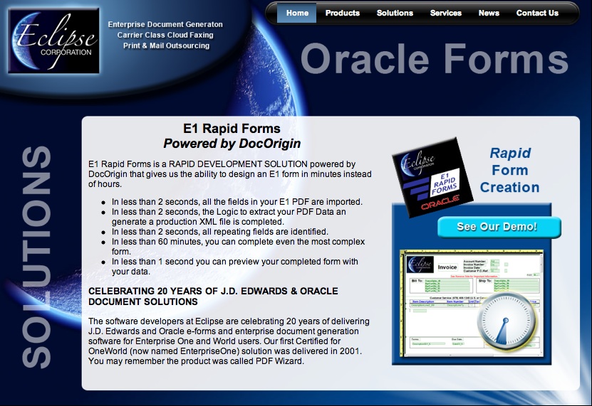 Eclipse Featured at East Coast Oracle Users Conference
