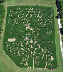 trax farms corn maze