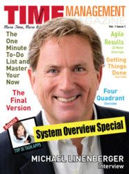 Issue 1 Cover of Time Management Magazine