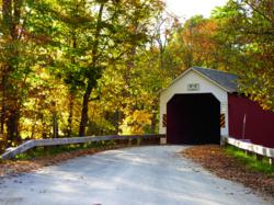 Covered Bridge In The Capital-Saratoga Region. Credit: Sara Kelly