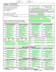 W-2c prnting software